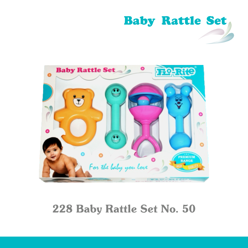 F/R. Toy Baby Rattle set No.50