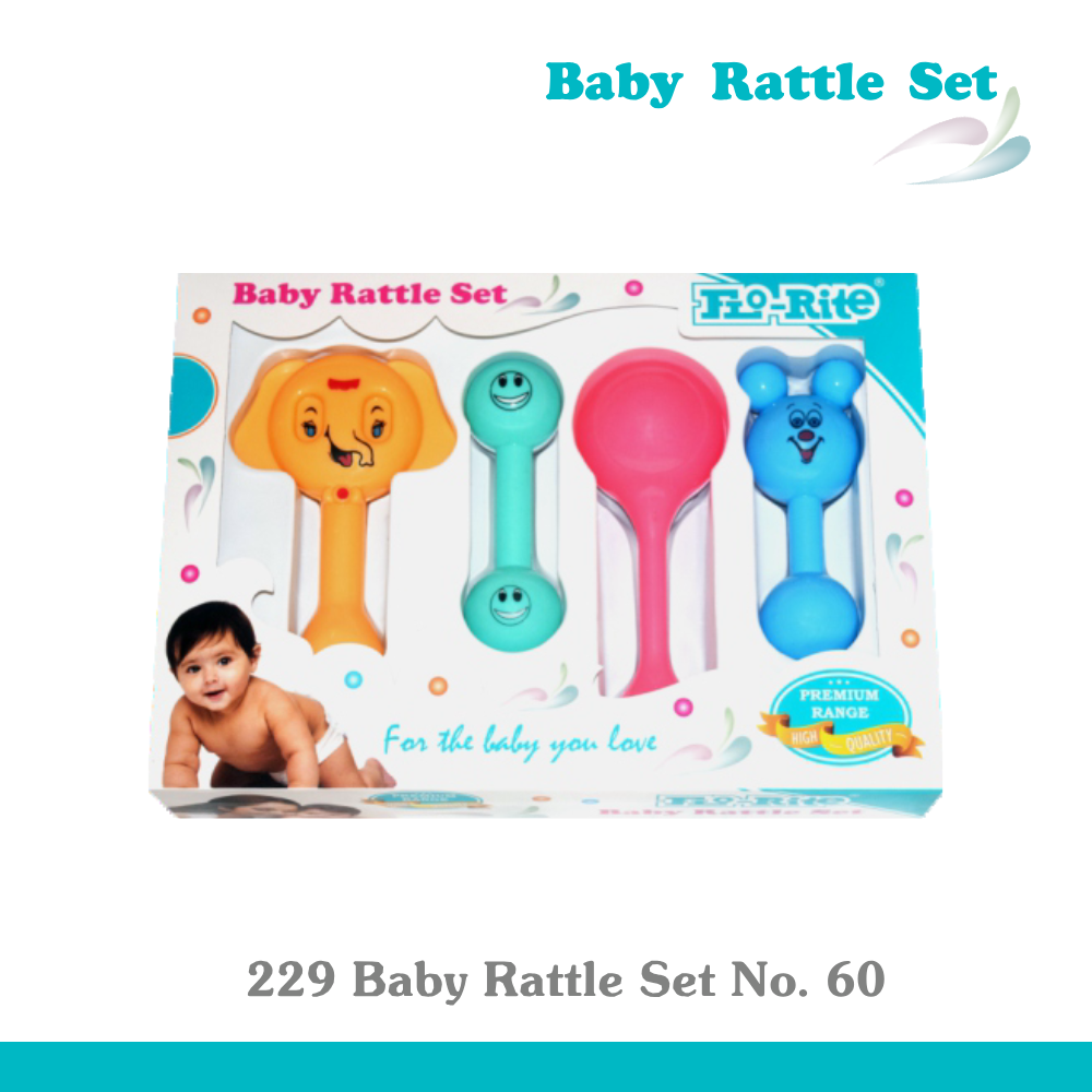F/R. Toy Baby Rattle set No.60