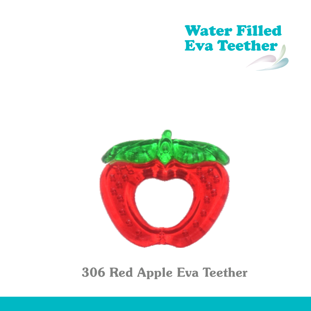 Red Apple Eva Teether