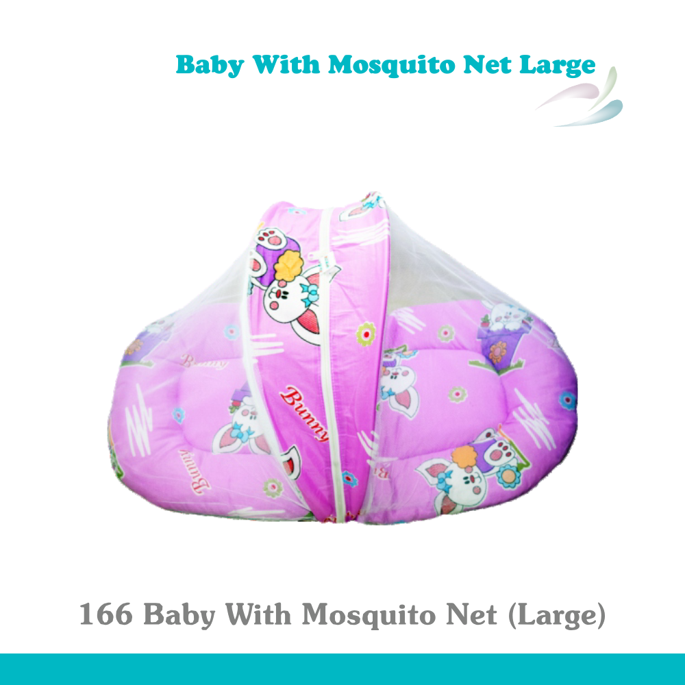 Bed with Mosquito Net Large
